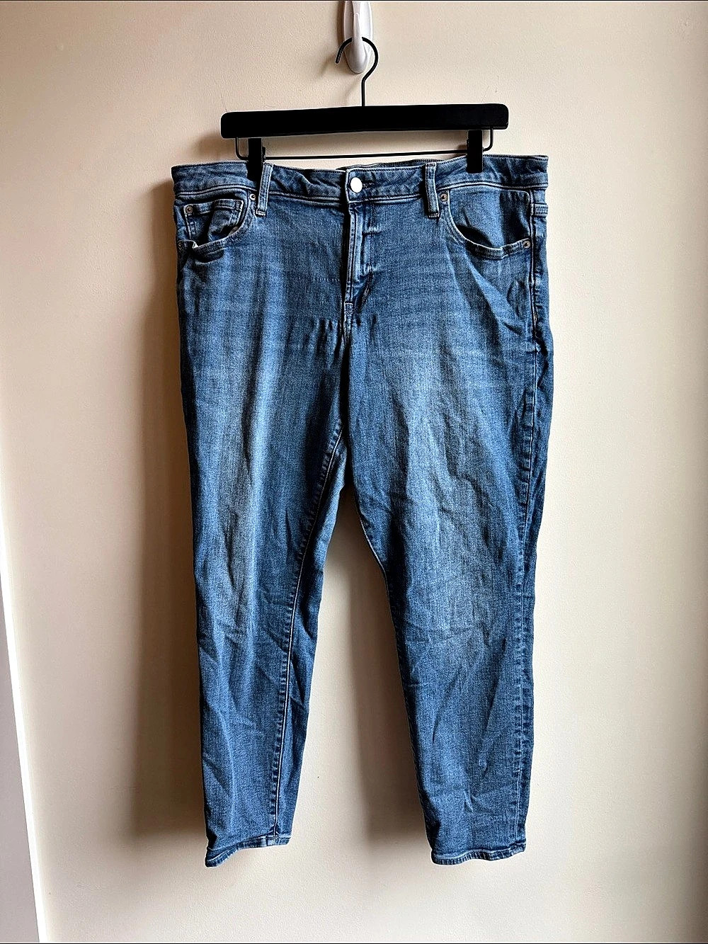 Gap Universal Legging Jeans Skinny Blue Waist 18/34R